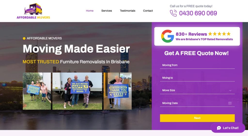 Affordable Movers Brisbane