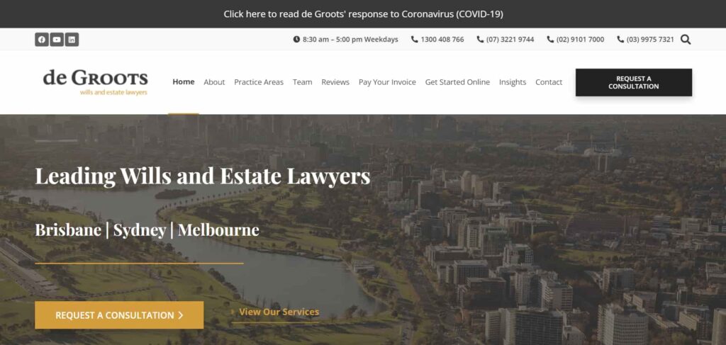 De Groots Wills and Estate Lawyers